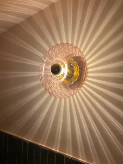 Hot Design by Us New Wave Optic 26 Wall Lamp - Rose Rosa