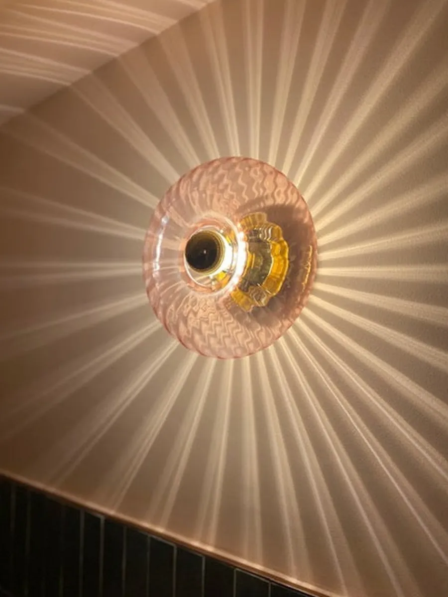 Hot Design by Us New Wave Optic 26 Wall Lamp - Rose Rosa
