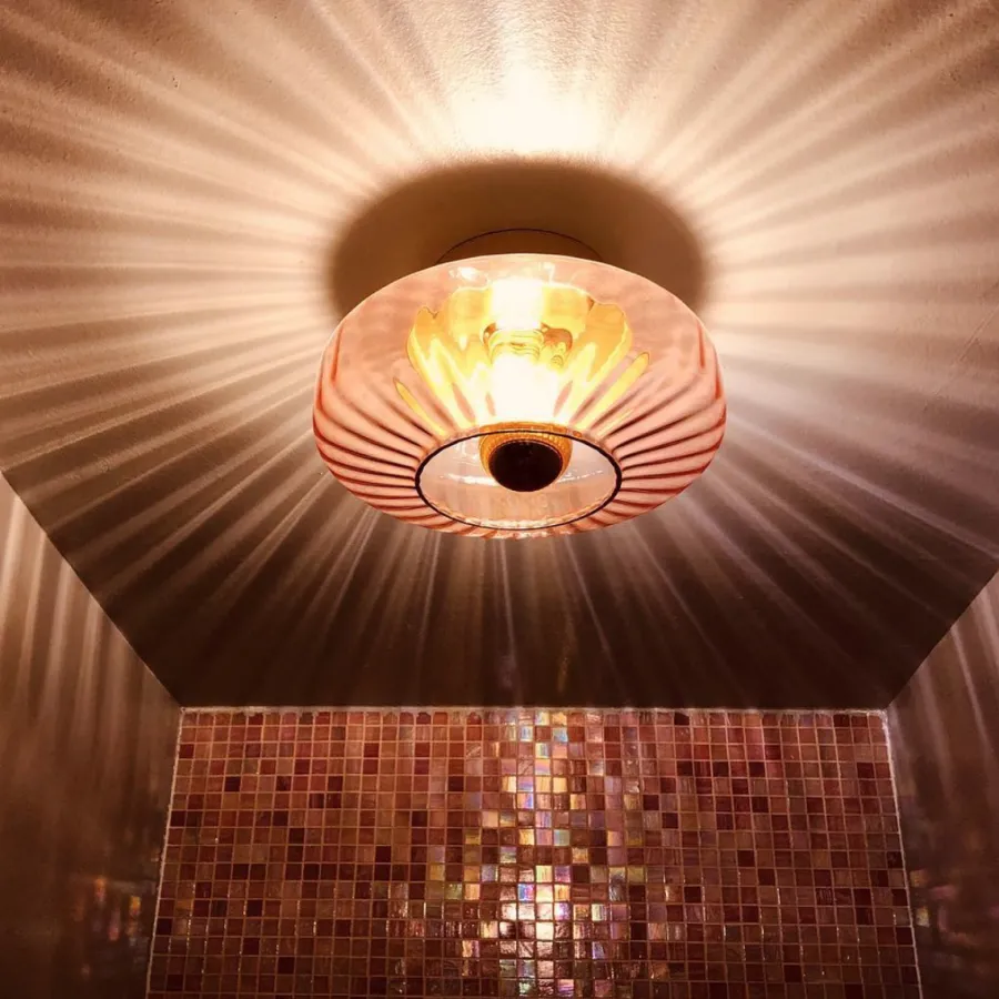 Hot Design by Us New Wave Optic 26 Wall Lamp - Rose Rosa