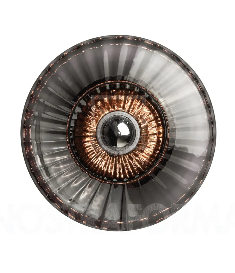 Clearance Design by Us New Wave Optic 26 Wall Lamp - Smoke Grå