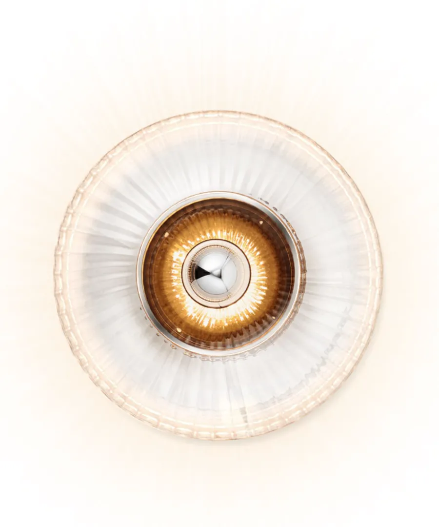 Best Design by Us New Wave Optic XL Wall Lamp - Klar