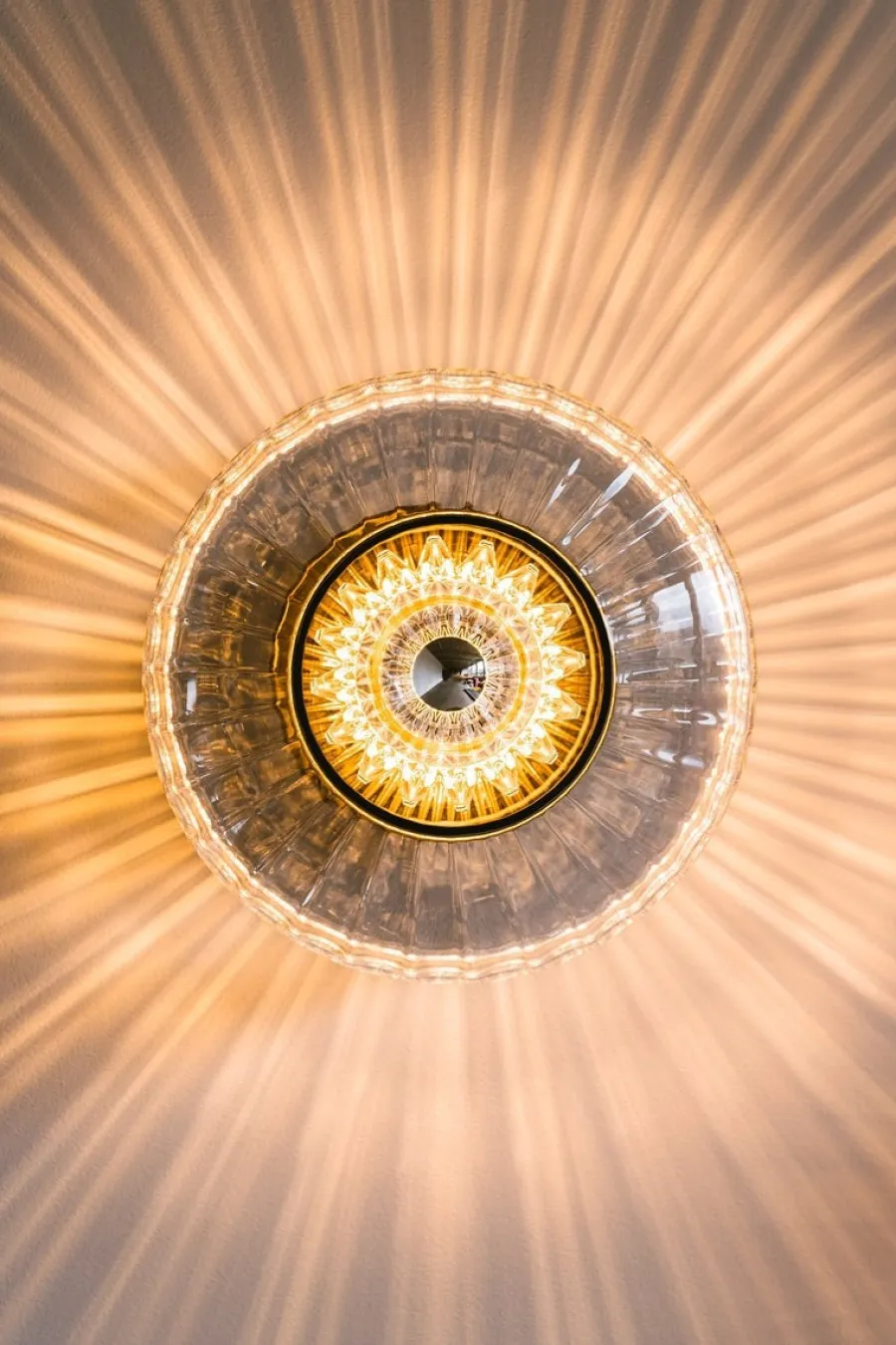 Best Design by Us New Wave Optic XL Wall Lamp - Klar