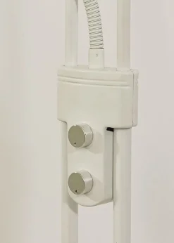 Aneta Lighting Nice gulvlampe uplight med leselysarm