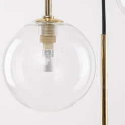 Sale TK Lighting Nilos takpendel 10-lys Svart / Gullfarget