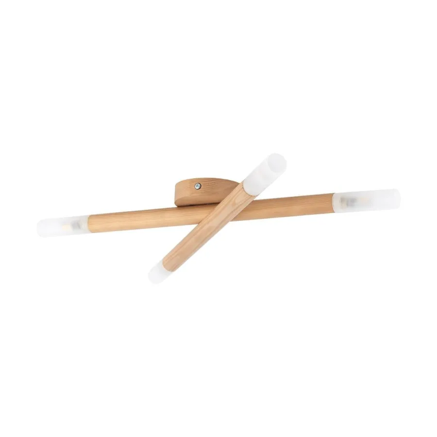 Sale TK Lighting Noble tak/vegglampe 4-lys Natur