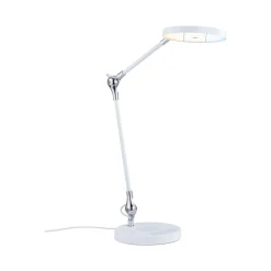 Outlet Paulmann Numis skrivebordslampe 11W 2700-6500 Kelvin 3-step dim - Trådløs lader for mobil