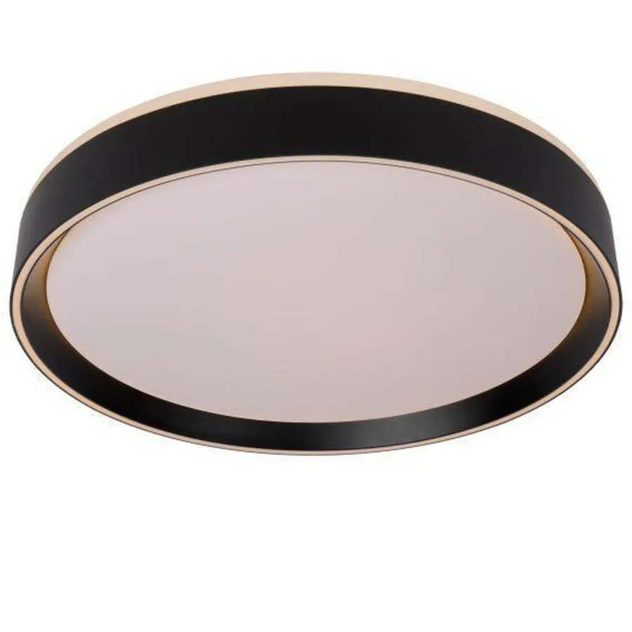 Sale Lucide Nuria taklampe 40 cm 24 watt 2700 Kelvin 3-step dim Svart