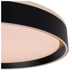 Sale Lucide Nuria taklampe 40 cm 24 watt 2700 Kelvin 3-step dim Svart