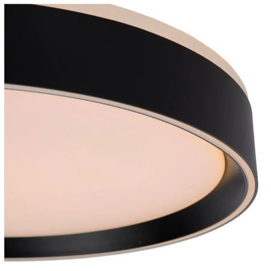 Sale Lucide Nuria taklampe 40 cm 24 watt 2700 Kelvin 3-step dim Svart