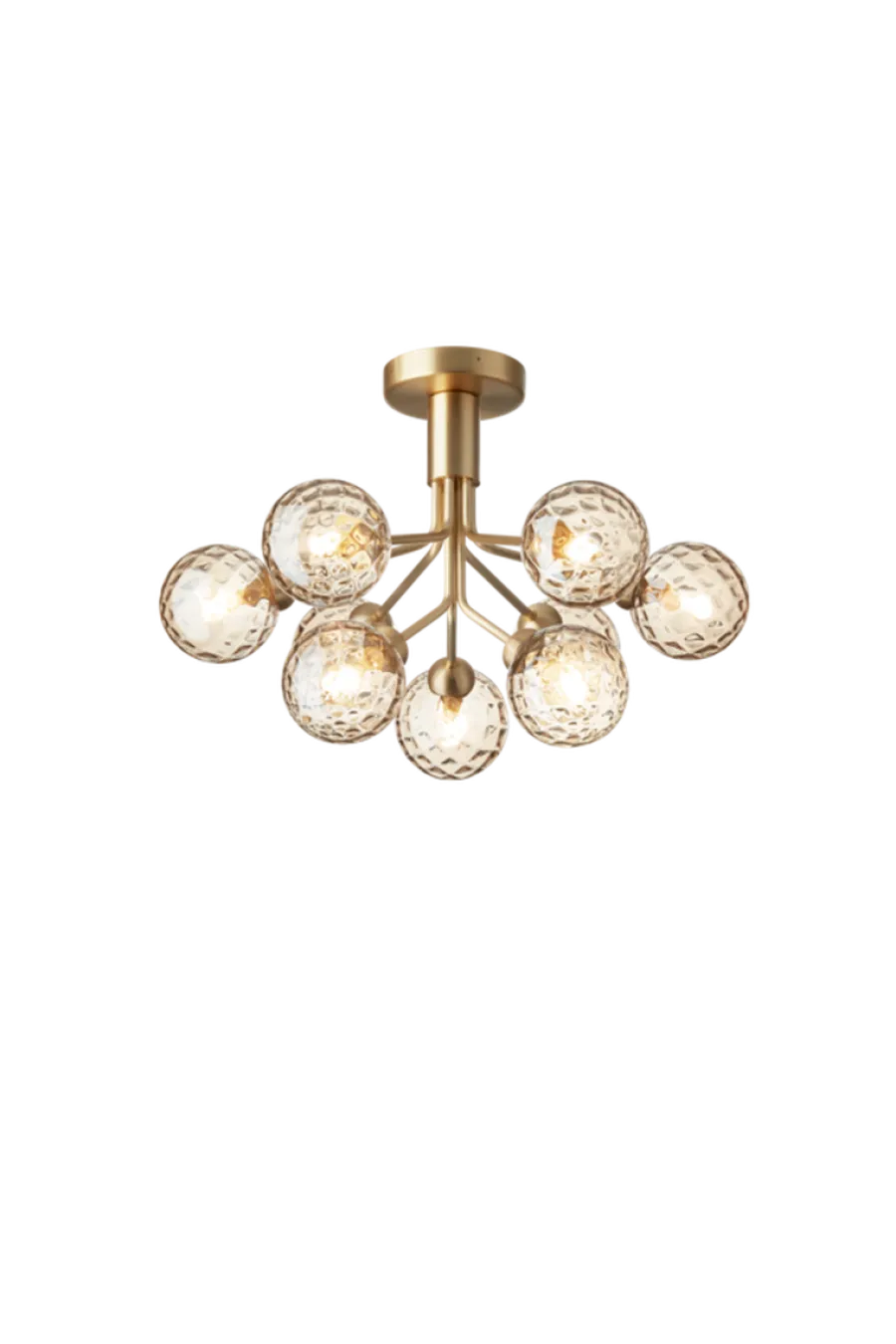 Clearance Nuura Apiales 9 ceiling /optic glass Messing