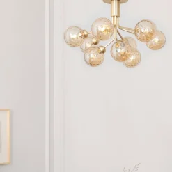 Clearance Nuura Apiales 9 ceiling /optic glass Messing