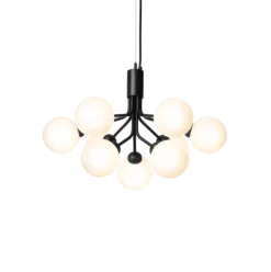 Best Nuura Apiales 9 satin svart/opal Svart / Opal