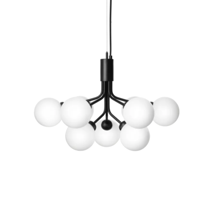 Best Nuura Apiales 9 satin svart/opal Svart / Opal