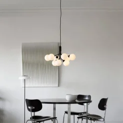 Best Nuura Apiales 9 satin svart/opal Svart / Opal