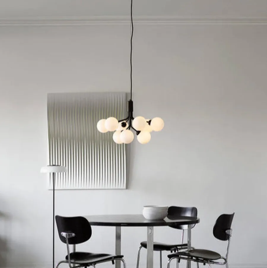 Best Nuura Apiales 9 satin svart/opal Svart / Opal