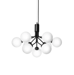 Best Nuura Apiales 9 satin svart/opal Svart / Opal