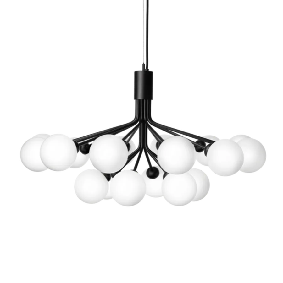 Hot Nuura Apiales 18 satin svart/opal Svart / Opal