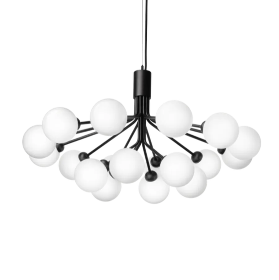 Hot Nuura Apiales 18 satin svart/opal Svart / Opal