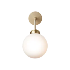 New Nuura Apiales vegglampe - direkte montering - messing/Opal Messing / Opal