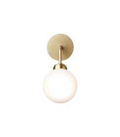 Hot Nuura Apiales vegglampe - messing/Opal Messing / Opal