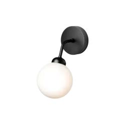 Sale Nuura Apiales vegglampe - svart/Opal Svart / Opal