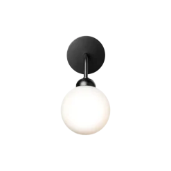 Sale Nuura Apiales vegglampe - svart/Opal Svart / Opal