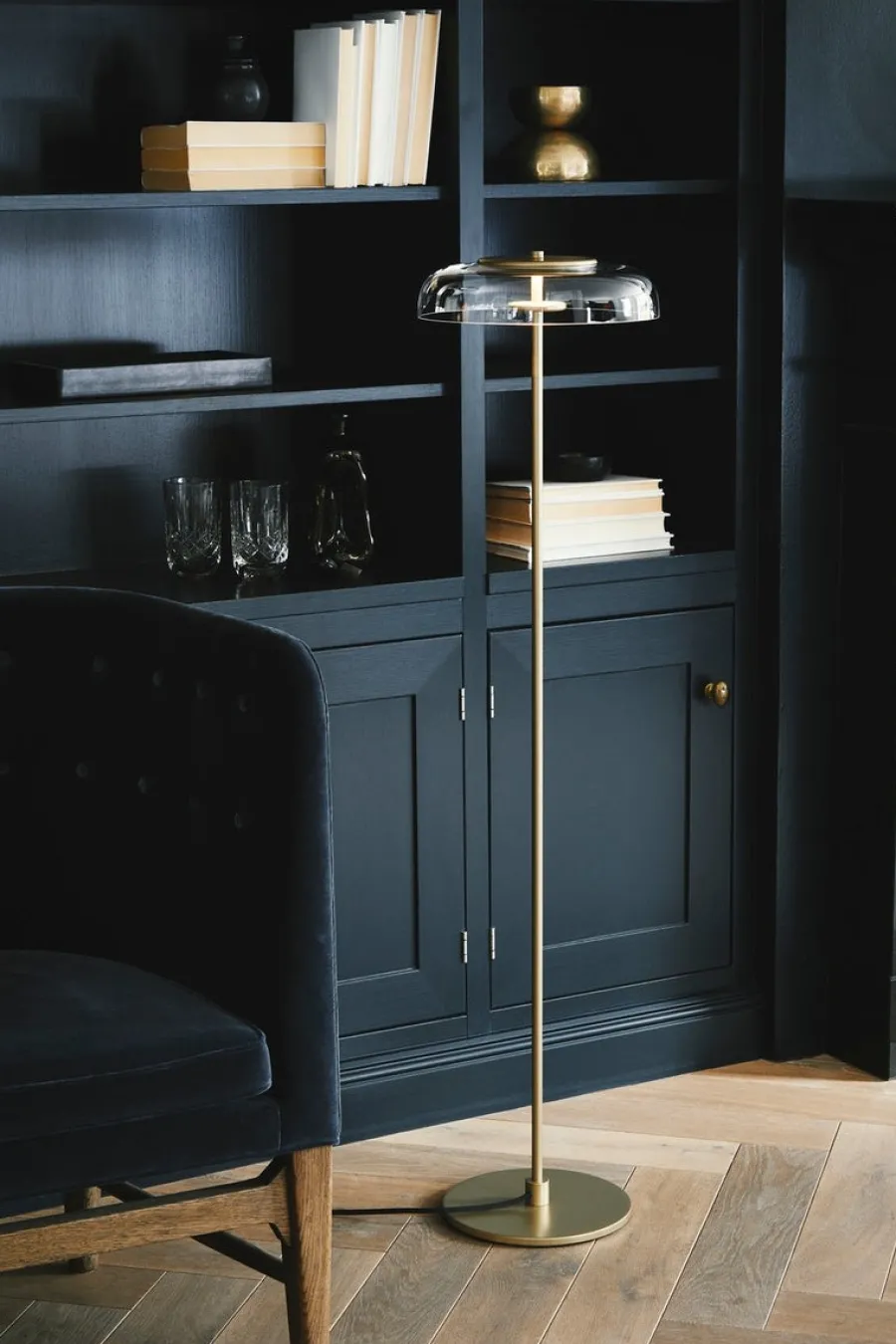 Discount Nuura Blossi gulvlampe Nordic Gold Messing