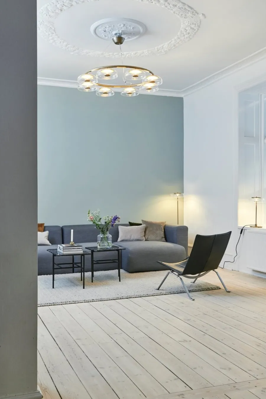 Discount Nuura Blossi gulvlampe Nordic Gold Messing