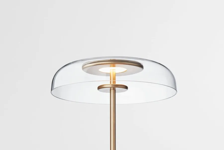 Discount Nuura Blossi gulvlampe Nordic Gold Messing