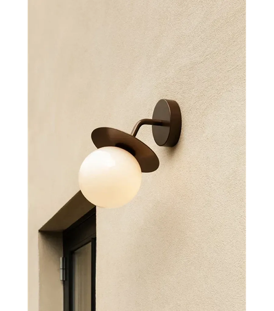 Online Nuura Liila utendørslampe - bronse/opal Bronse / Opal