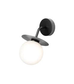 Nuura Liila utendørslampe - svart/opal Svart / Opal