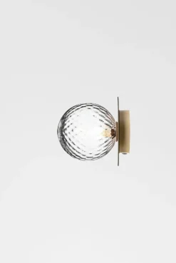 Outlet Nuura Liila 1 vegglampe/taklampe - medium - nordic gold / optikk Bronse / Messing