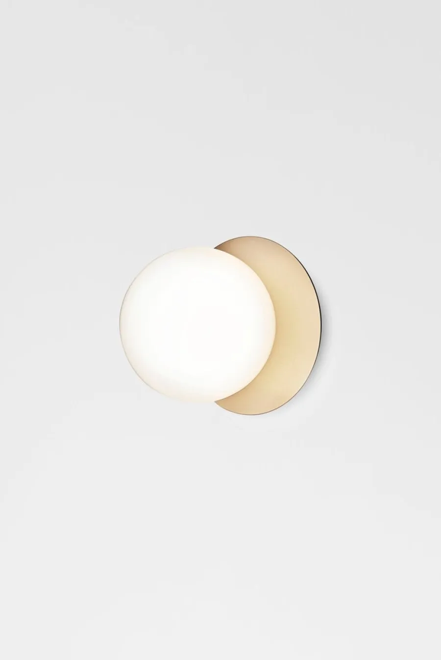 Discount Nuura Liila 1 vegglampe/taklampe - medium - nordic gold / opal Messing / Opal
