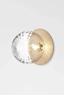 Discount Nuura Liila 1 vegglampe/taklampe - large - nordic gold / optikk Bronse / Messing