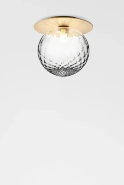Discount Nuura Liila 1 vegglampe/taklampe - large - nordic gold / optikk Bronse / Messing