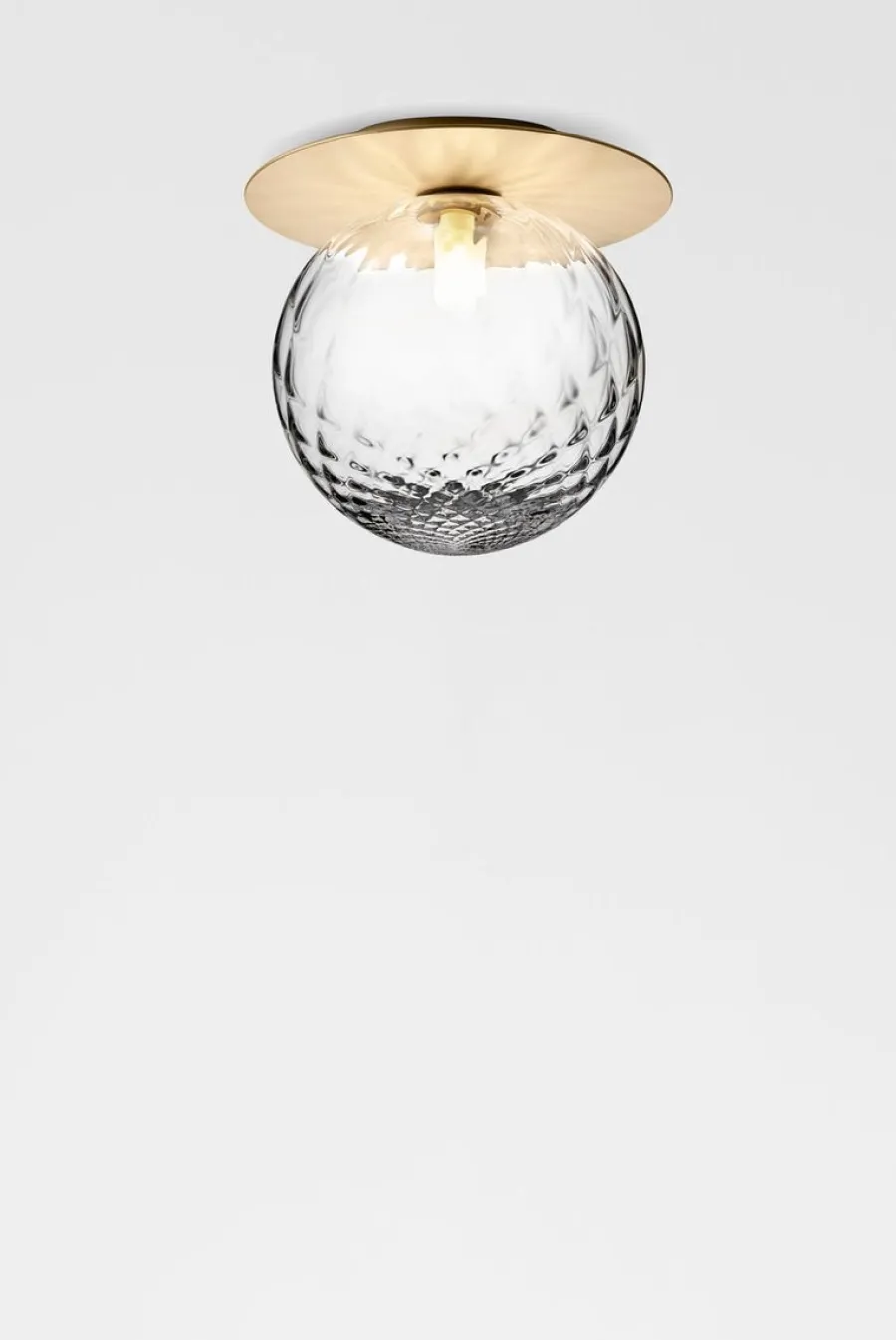 Discount Nuura Liila 1 vegglampe/taklampe - large - nordic gold / optikk Bronse / Messing