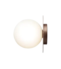 Sale Nuura Liila 1 vegglampe/taklampe - large - Bronse / Opal