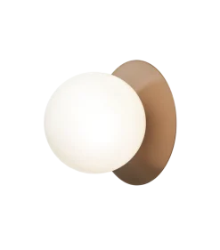 Sale Nuura Liila 1 vegglampe/taklampe - large - Bronse / Opal