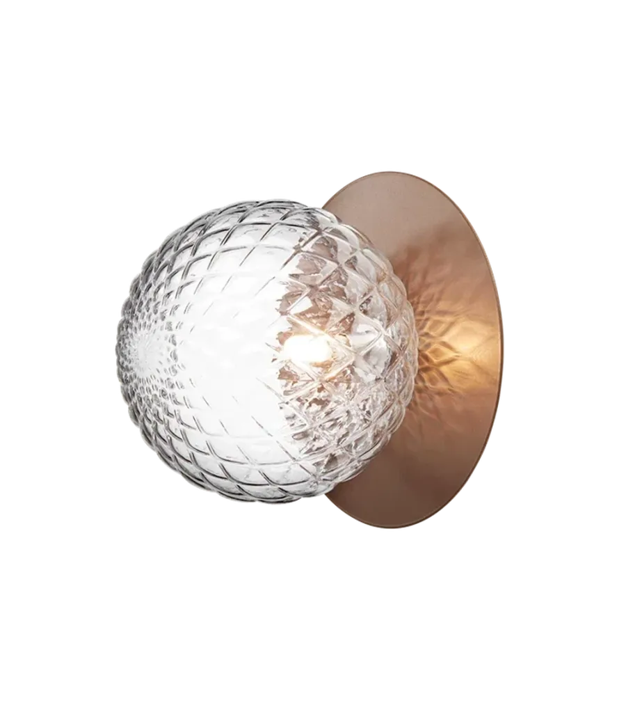 New Nuura Liila 1 vegglampe/taklampe - large - / optikk Bronse
