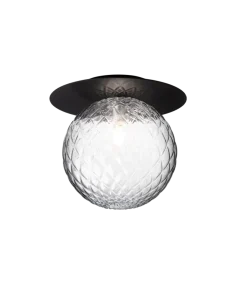 Sale Nuura Liila 1 vegglampe/taklampe - large - / optikk Svart
