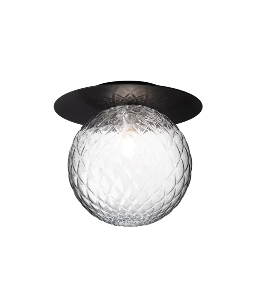 Sale Nuura Liila 1 vegglampe/taklampe - large - / optikk Svart
