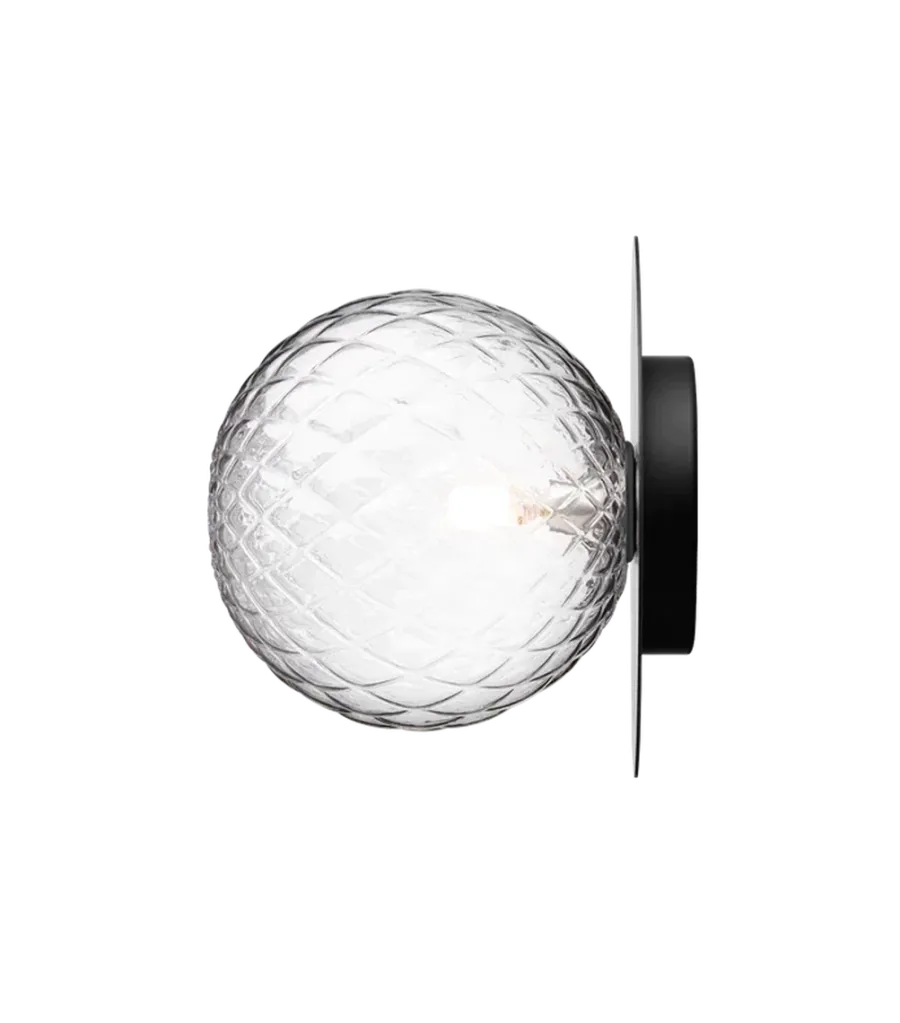 Sale Nuura Liila 1 vegglampe/taklampe - large - / optikk Svart