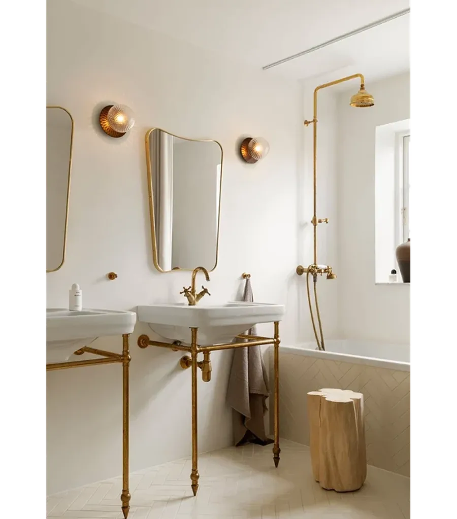 Hot Nuura Liila 1 vegglampe/taklampe - medium - /optic Bronse