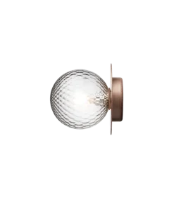 Hot Nuura Liila 1 vegglampe/taklampe - medium - /optic Bronse