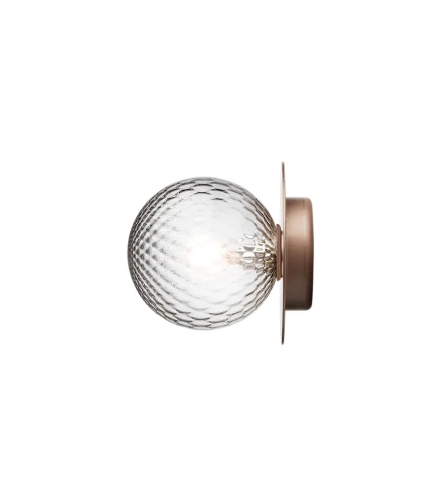 Hot Nuura Liila 1 vegglampe/taklampe - medium - /optic Bronse