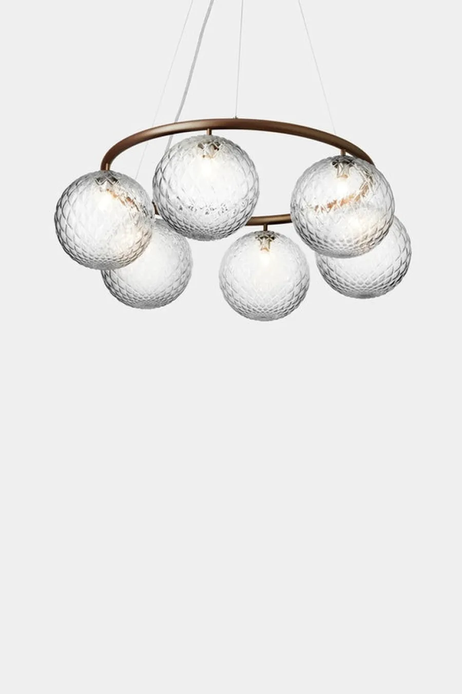 Discount Nuura Miira 6 circular / optikk Bronse
