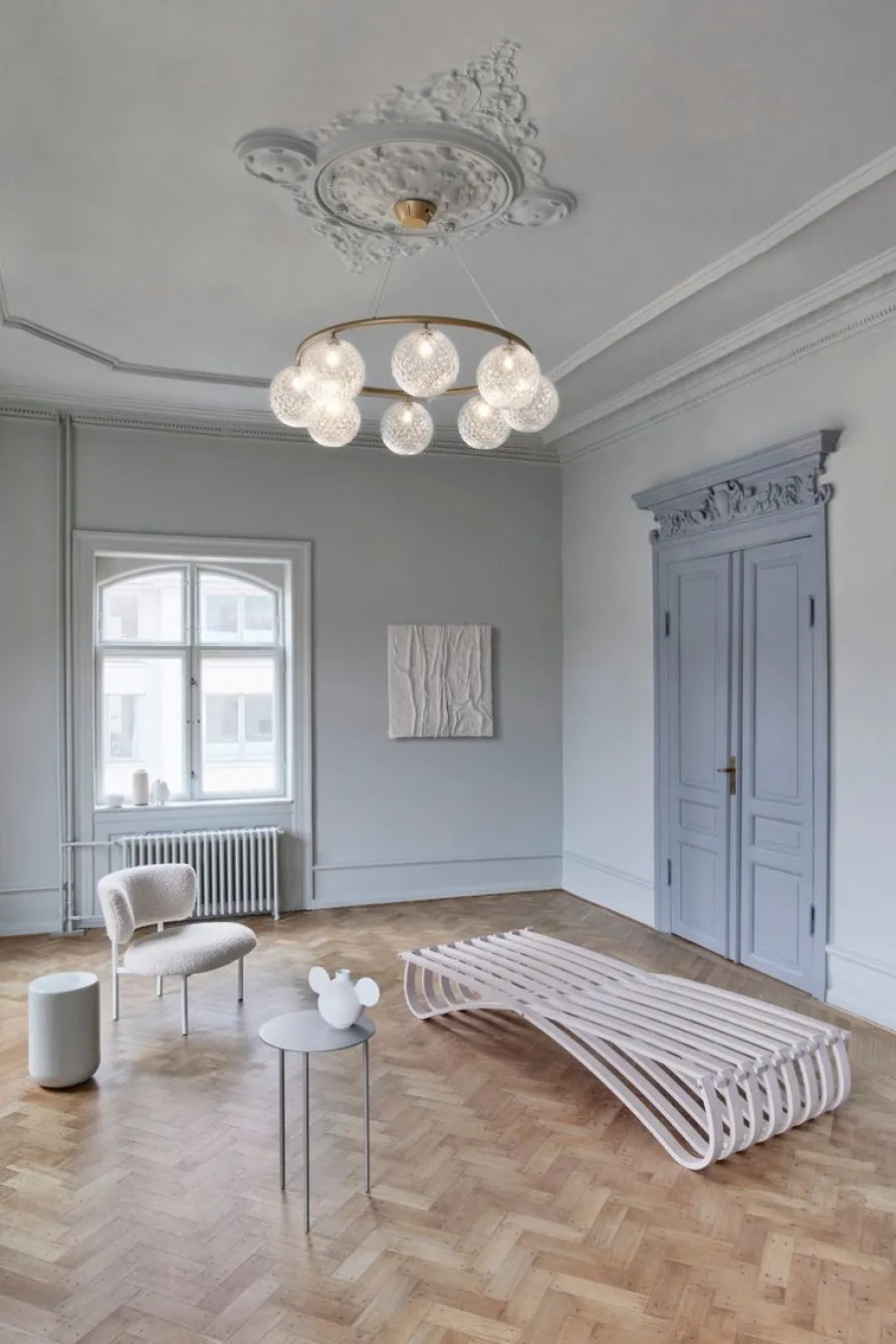 Clearance Nuura Miira 8 circular / optikk Messing