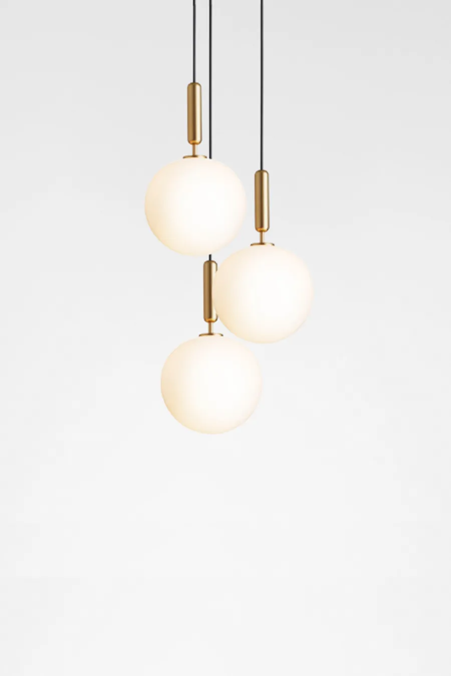 Outlet Nuura Miira 3 large Messing / Opal