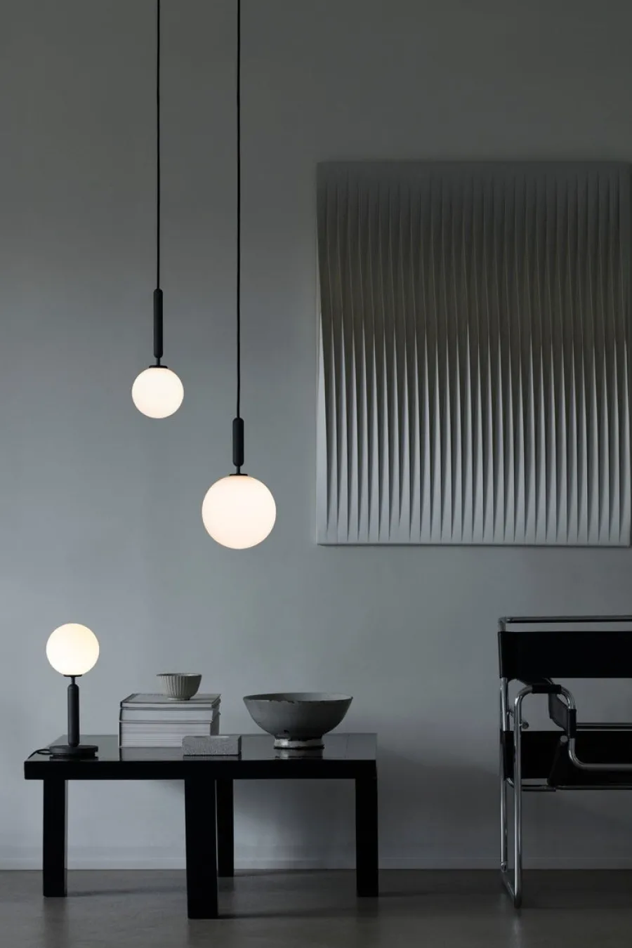 Discount Nuura Miira 1 svart/opal Svart / Opal