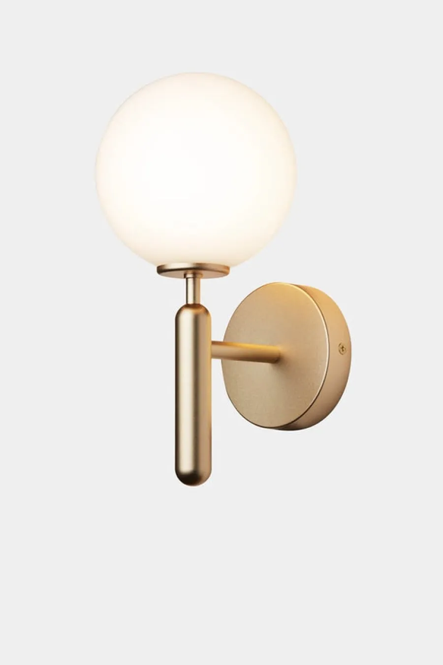 Online Nuura Miira vegglampe Messing / Opal